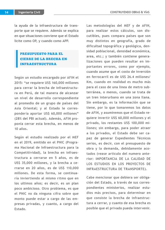 Construyendo Obras & Vías 14