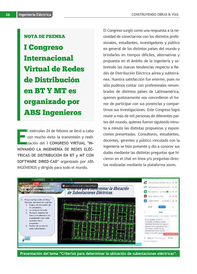 Construyendo Obras & Vías 36