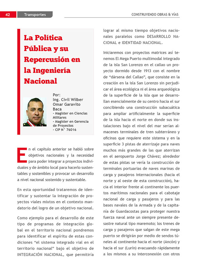 Construyendo Obras & Vías 42