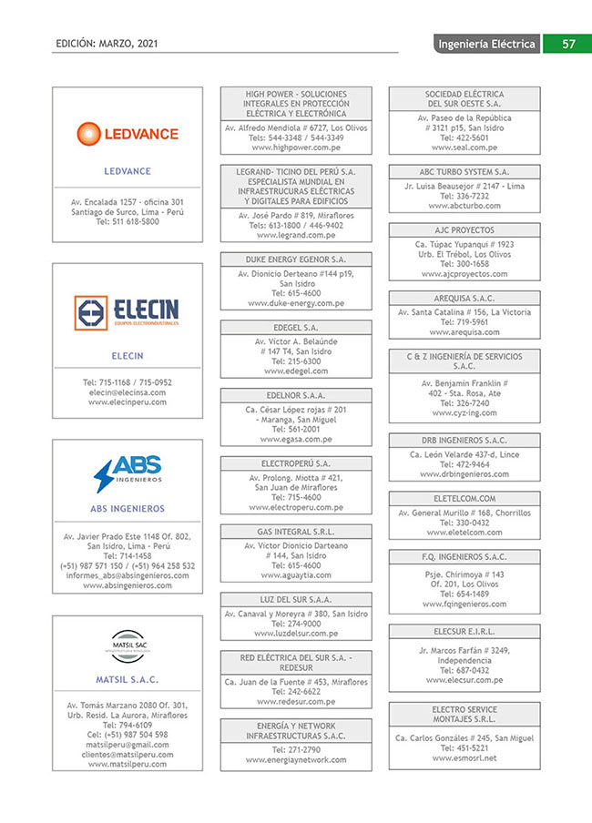 Construyendo Obras & Vías 57