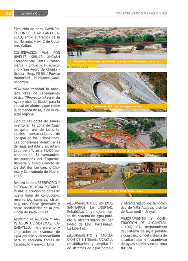 Construyendo Obras & Vías 8