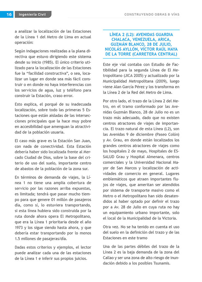 Construyendo Obras & Vías 16