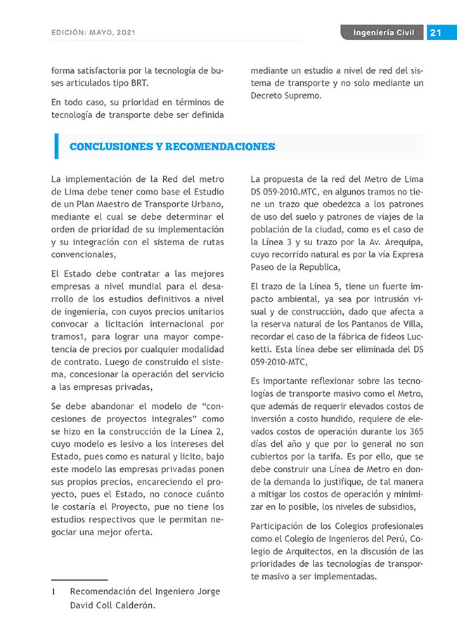 Construyendo Obras & Vías 21