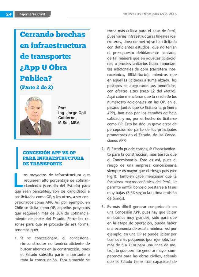 Construyendo Obras & Vías 24