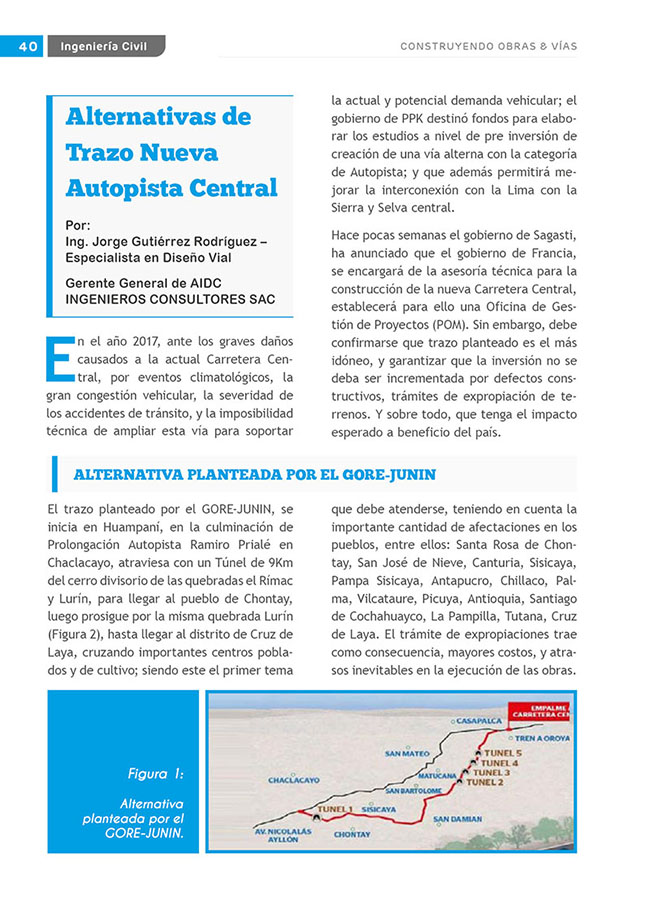 Construyendo Obras & Vías 40