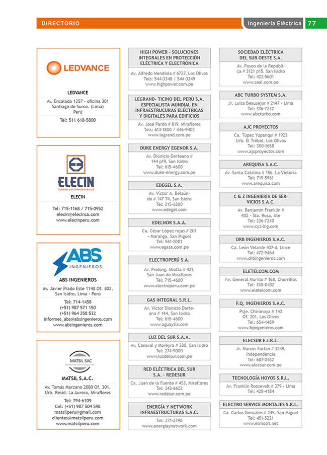 Construyendo Obras & Vías 77