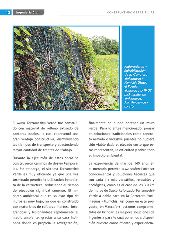 Construyendo Obras & Vías P42