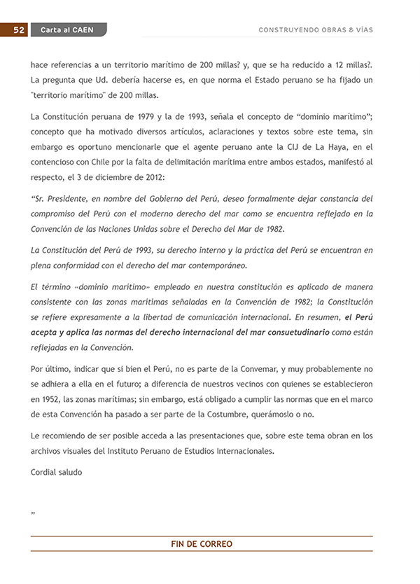 Construyendo Obras & Vías P52