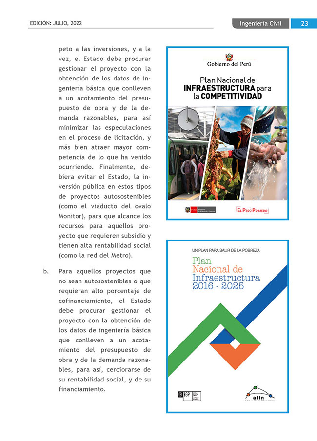 Construyendo Obras & Vías 23