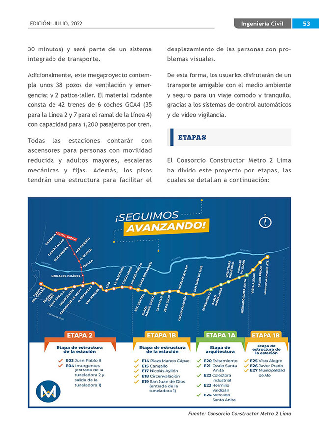 Construyendo Obras & Vías 53