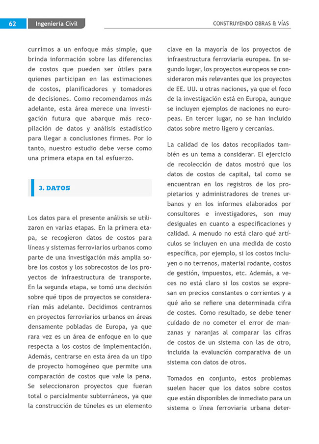 Construyendo Obras & Vías 62