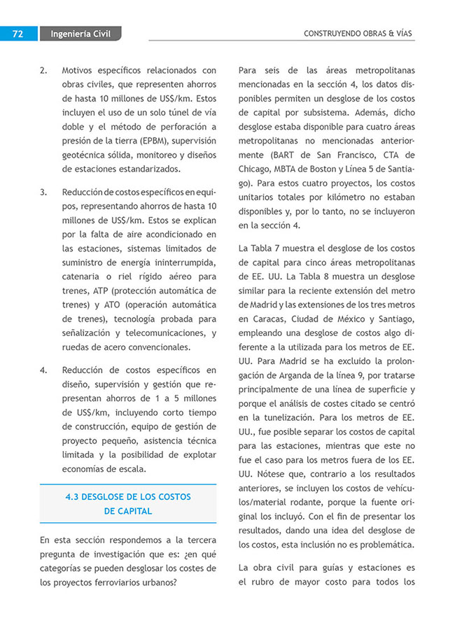 Construyendo Obras & Vías 72