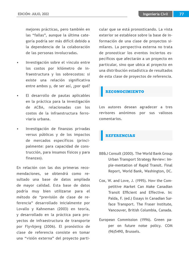 Construyendo Obras & Vías 77