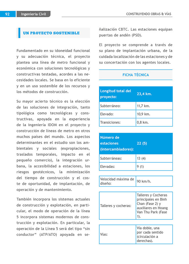 Construyendo Obras & Vías 92