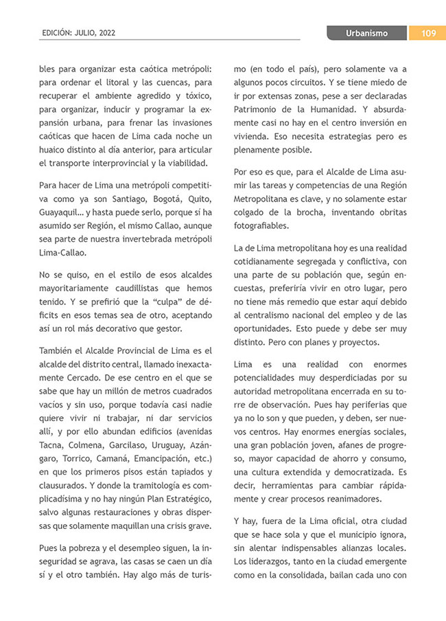 Construyendo Obras & Vías 109