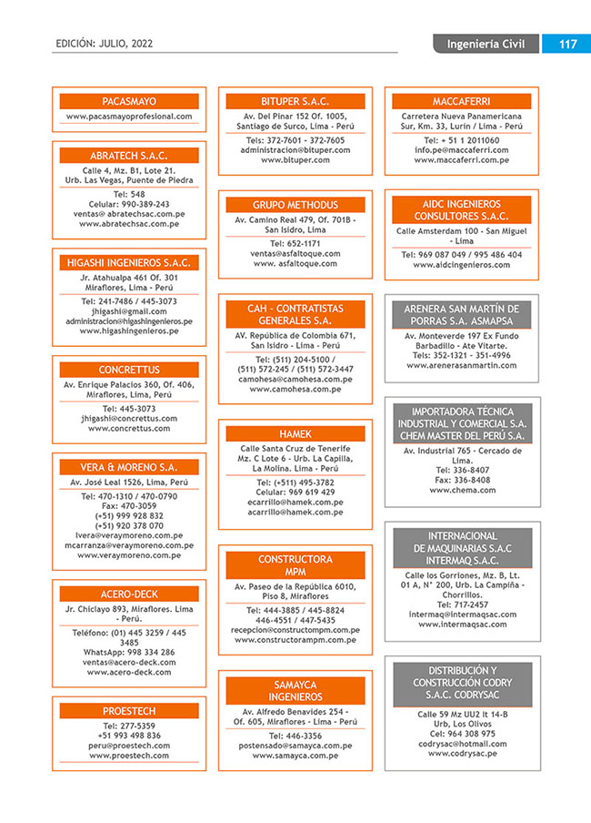 Construyendo Obras & Vías 117