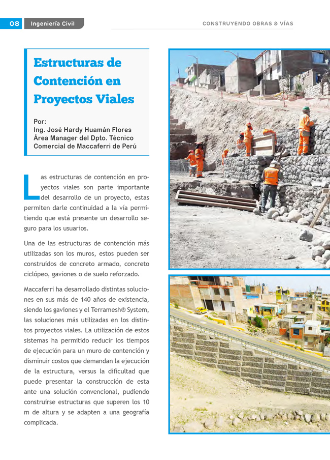 Construyendo Obras & Vías 8