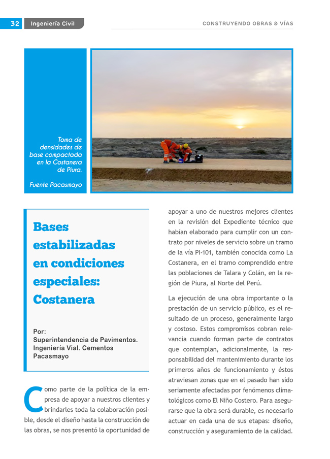 Construyendo Obras & Vías 32