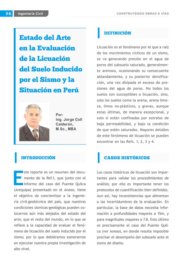 Construyendo Obras & Vías 56