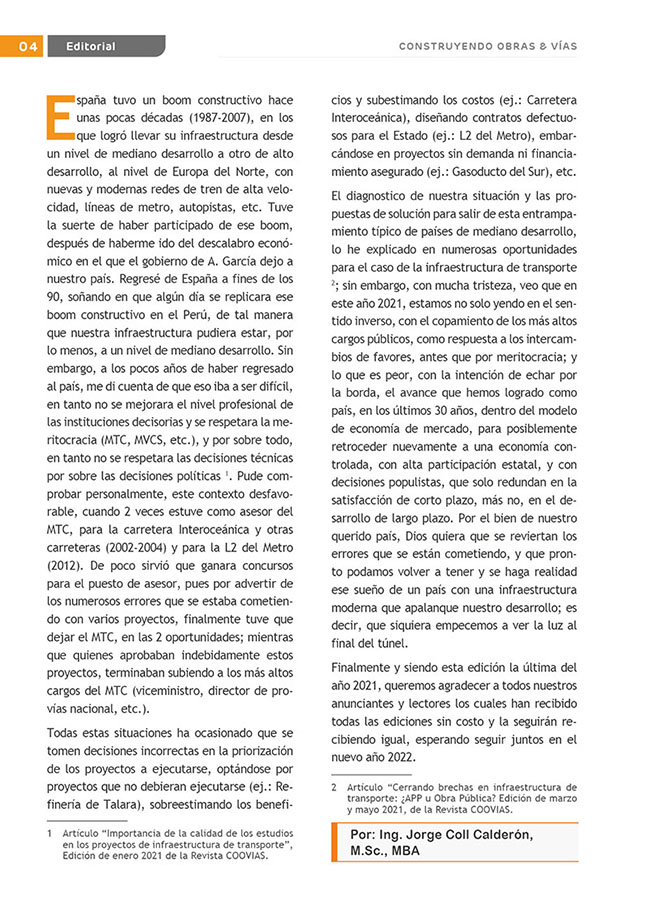 Construyendo Obras & Vías 4