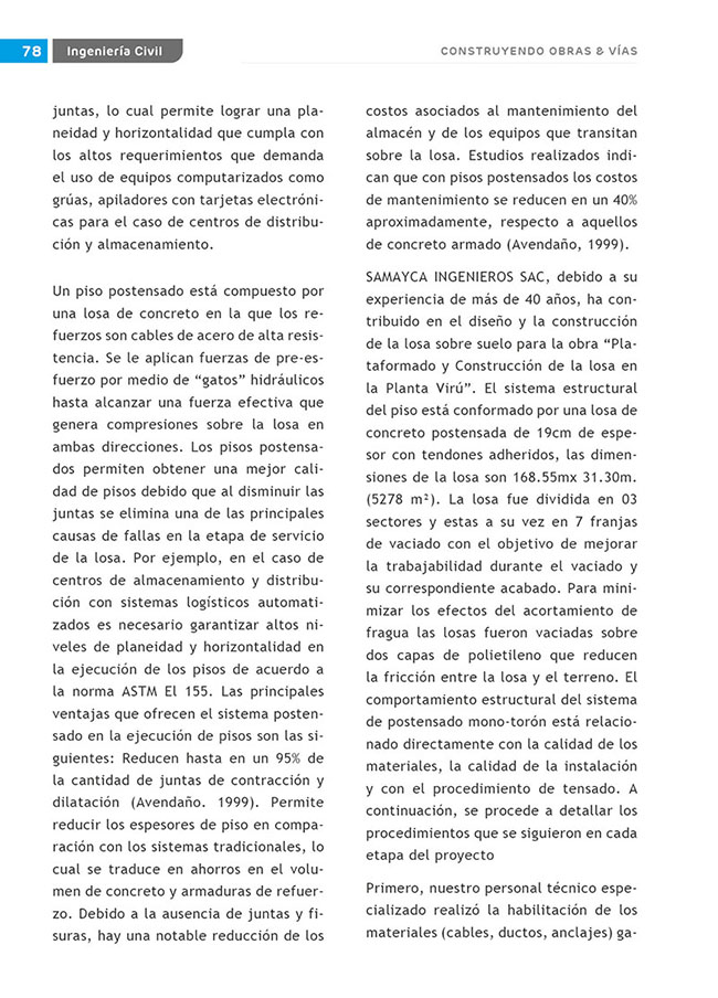 Construyendo Obras & Vías 78