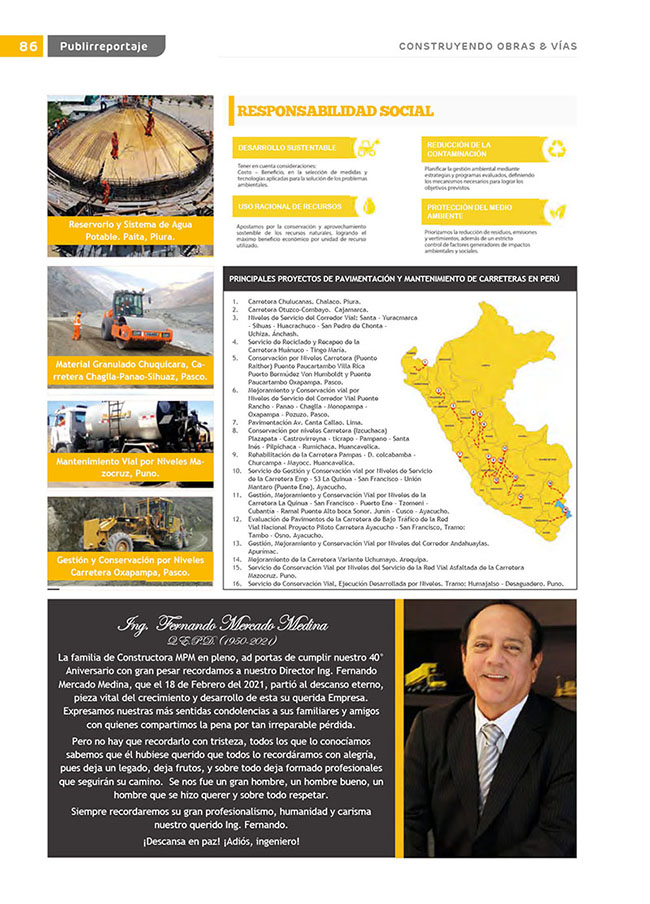 Construyendo Obras & Vías 86