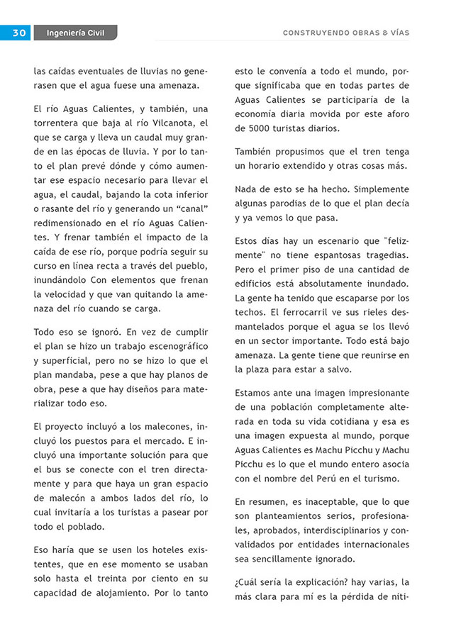 Construyendo Obras & Vías 30