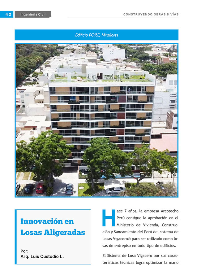 Construyendo Obras & Vías 40