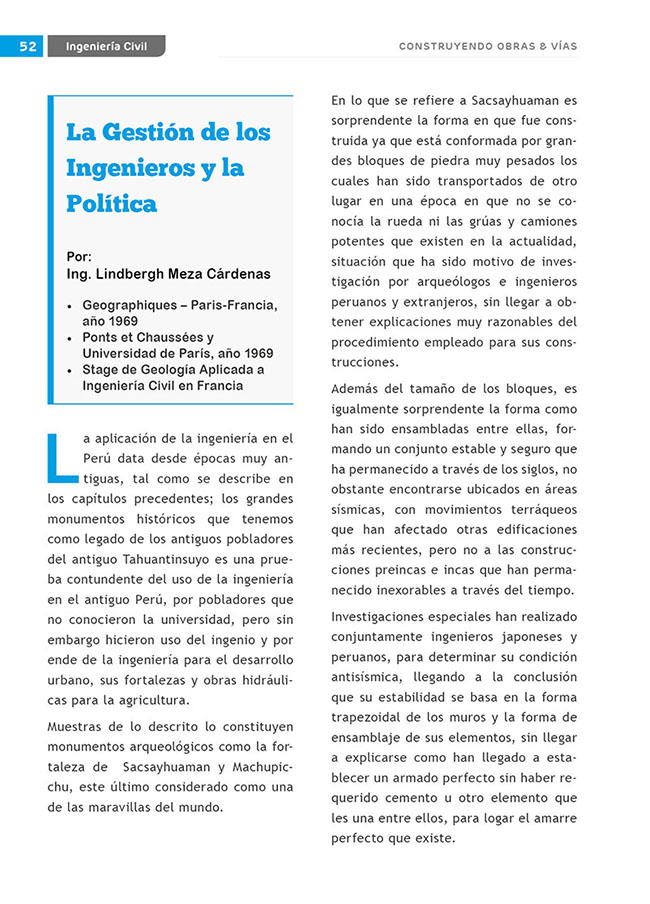 Construyendo Obras & Vías 52