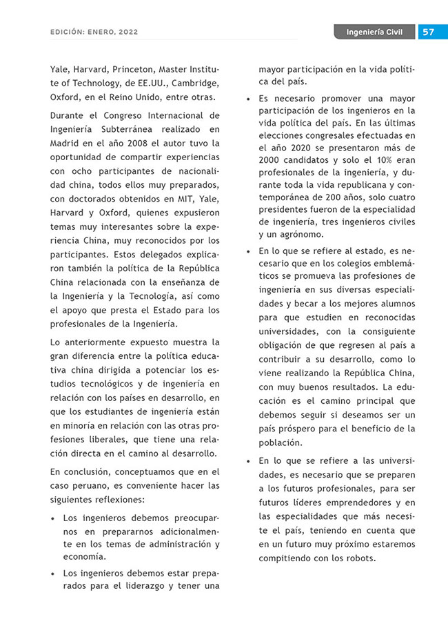 Construyendo Obras & Vías 57