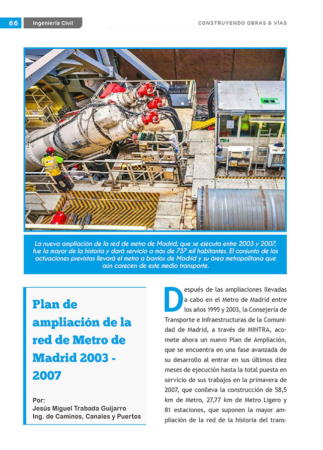 Construyendo Obras & Vías 66