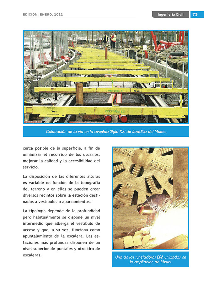 Construyendo Obras & Vías 73