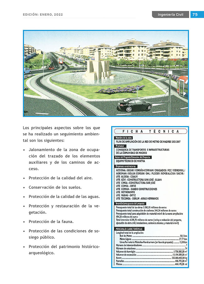 Construyendo Obras & Vías 75