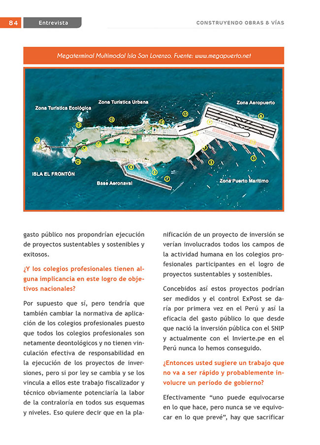 Construyendo Obras & Vías 84