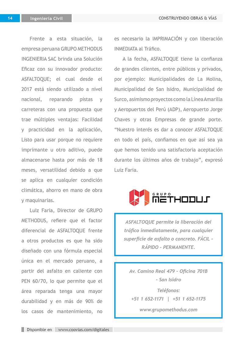 Construyendo Obras & Vías página 15