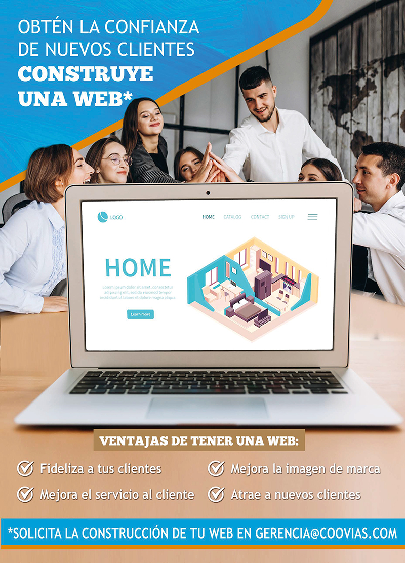 Construyendo Obras & Vías contra portada