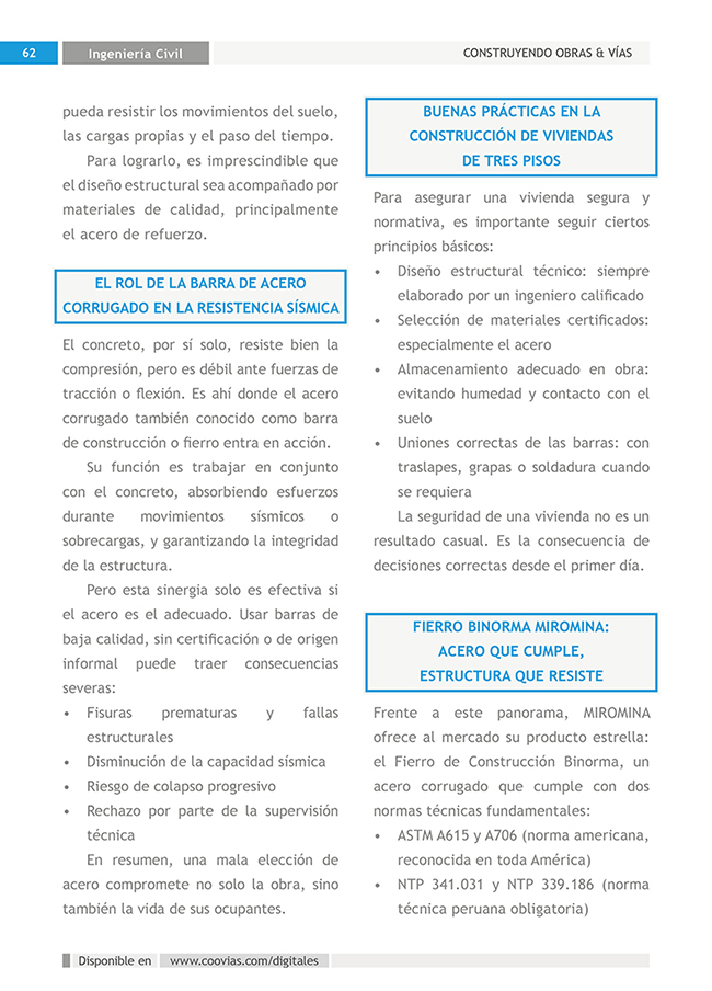 Construyendo Obras & Vías página 63