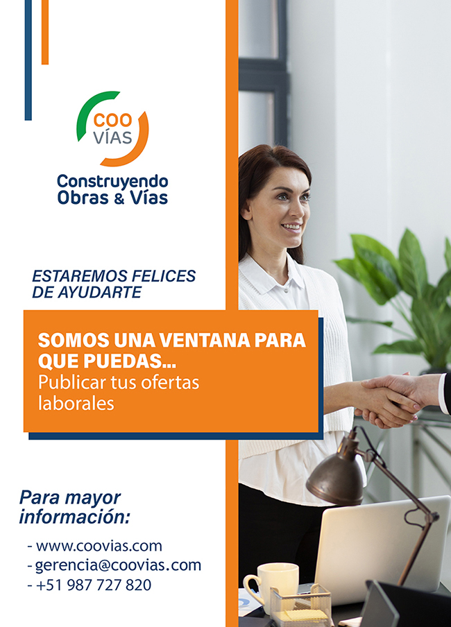 Construyendo Obras & Vías tira contra portada