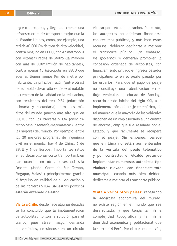 Construyendo Obras & Vías 8