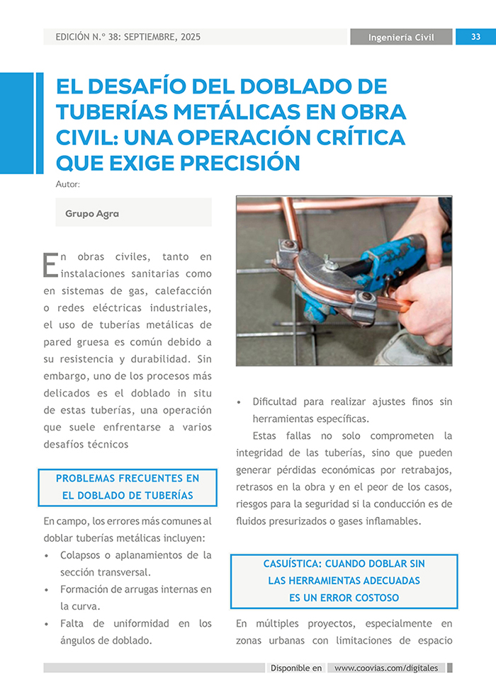 Construyendo Obras & Vías 33