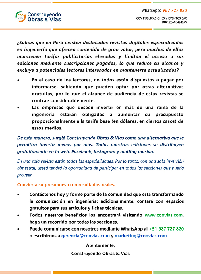 Construyendo Obras & Vías 49