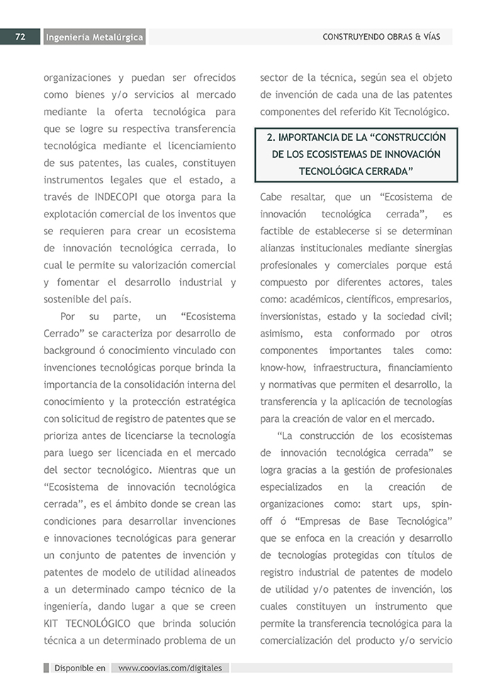 Construyendo Obras & Vías 72