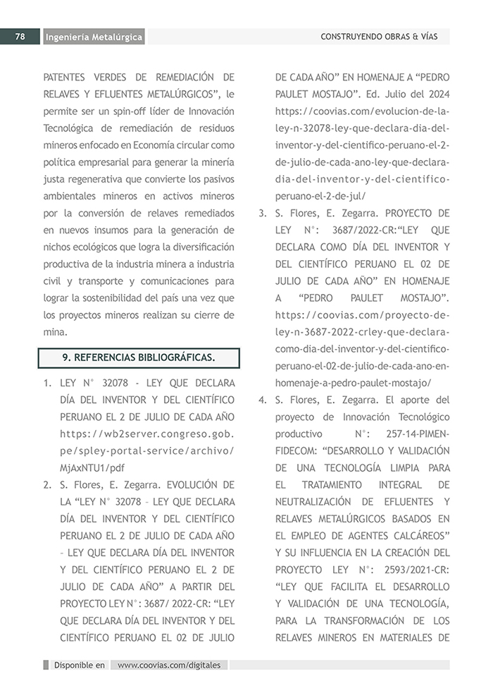 Construyendo Obras & Vías 78