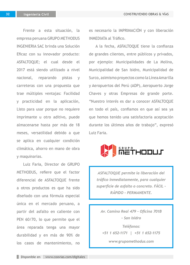 Construyendo Obras & Vías 29