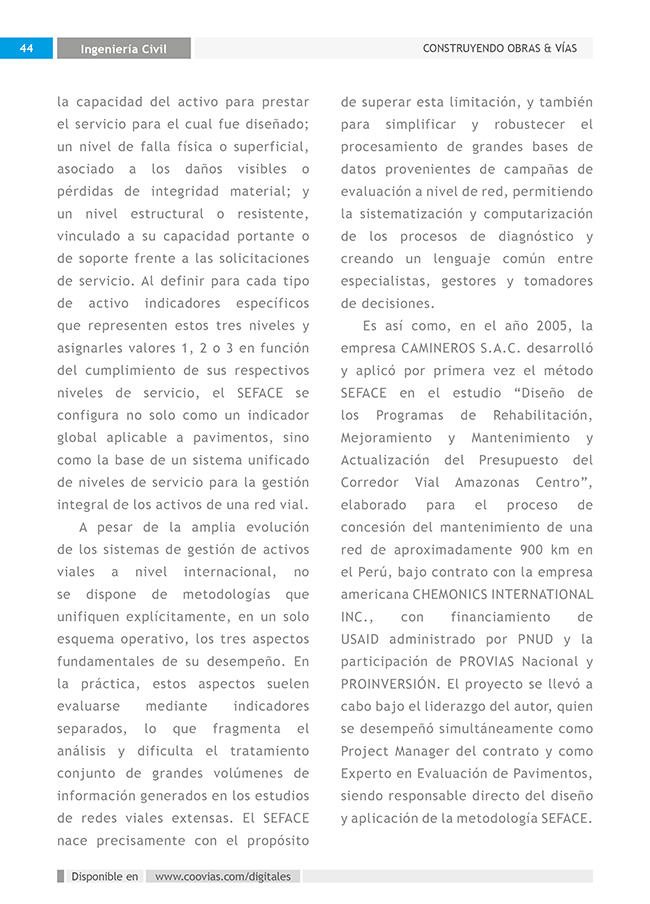 Construyendo Obras & Vías 42