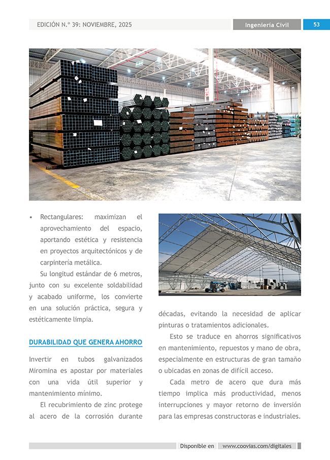 Construyendo Obras & Vías 52