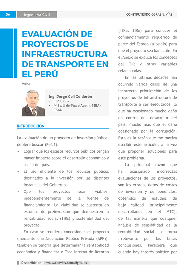 Construyendo Obras & Vías 55