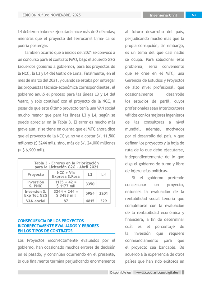 Construyendo Obras & Vías 63