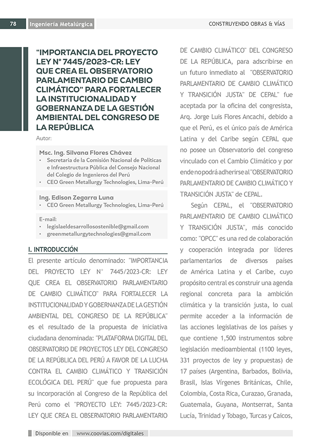 Construyendo Obras & Vías 78