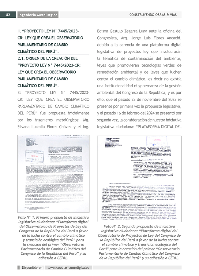 Construyendo Obras & Vías 82